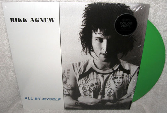RIKK AGNEW "All By Myself" LP (Mint Green Vinyl)
